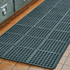 Rubber Grass Safety Mats for Wheelchairs, Interlocking Design for Maximum Safety