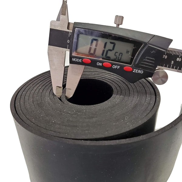 EPDM Rubber Sheet 1.5-25mm Weather & Chemical Resistant Cut to Length UK Best Se - rubber sheet UK - product hero shot showing full dimensions