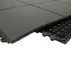 Premium Interlocking Black Rubber Gym Mats
