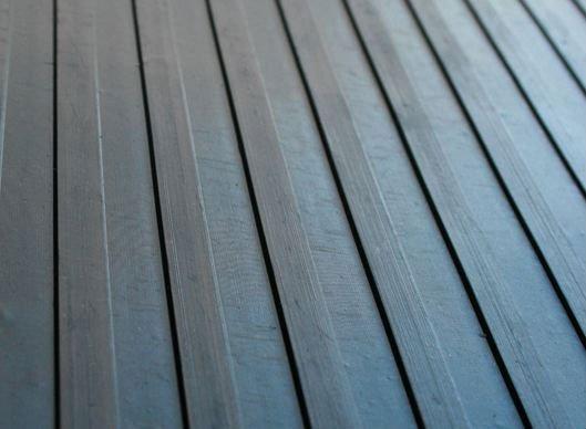 non-slip texture close-up - Black Flat Rib Rubber Matting UK