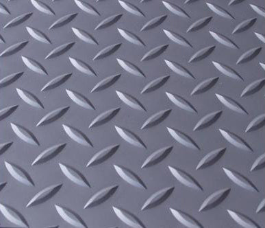Diamond Plate Kennel Rubber Flooring for Enhanced Safety - Image 1 - Rubber Matting Direct UK