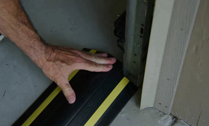 Garage Door Flood Barrier Threshold Kit Against Water Infiltration