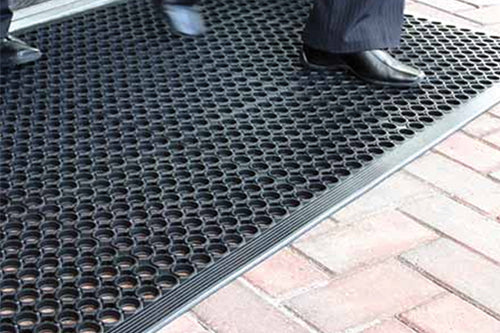 industrial mat texture close-up - Nitrile Rubber Mat Oil & UK