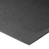 Ribbed Rubber Flooring for Reliable Traction