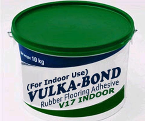 Vulka-Bond V17 Rubber Flooring Adhesive Indoor Non-Staining 5L Professional Grad - rubber mat UK - product hero shot showing full dimensions