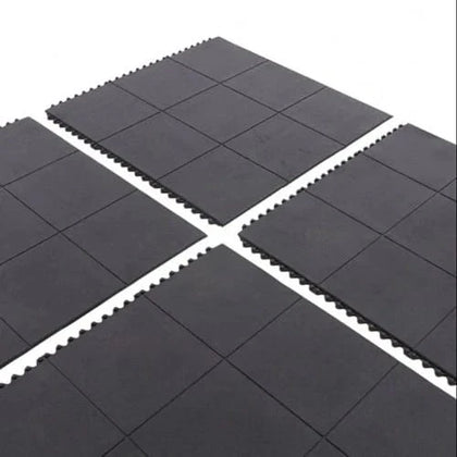 Garage and Workshop Rubber Flooring UK - Oil Resistant Heavy Duty Mats - Rubber Matting Direct UK