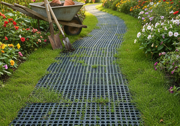 Outdoor Garden Matting UK | Weatherproof Rubber Mats & Rolls | Free Delivery - Rubber Matting Direct UK