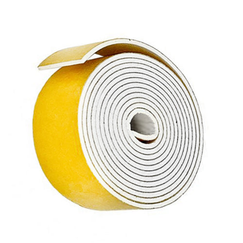 Expanded Silicone Sponge Strip White