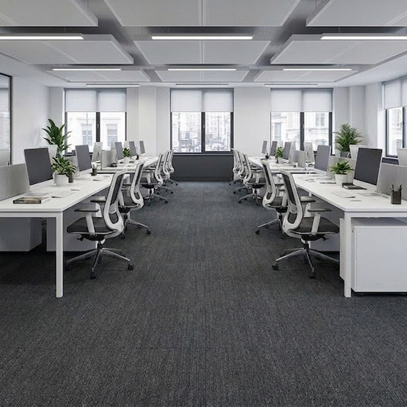 Dark Grey carpet tiles lifestyle