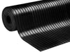 Wide Ribbed Rubber Matting Roll | 10m Length | Heavy-Duty Anti-Slip | Industrial, Commercial & Workshop Flooring | Free UK Delivery