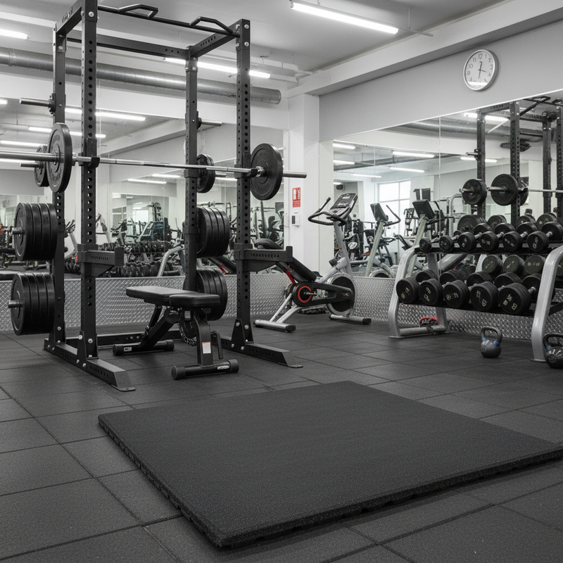 MatPro 53mm Gym Mat in home garage gym