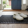 Commercial rubber drainage mat - UK restaurant kitchen chef