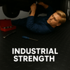 Commercial Garage Rubber Flooring – Studded Penny Pattern for Grip & Durability