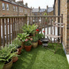 35mm artificial grass UK garden seating area BBQ synthetic lawn