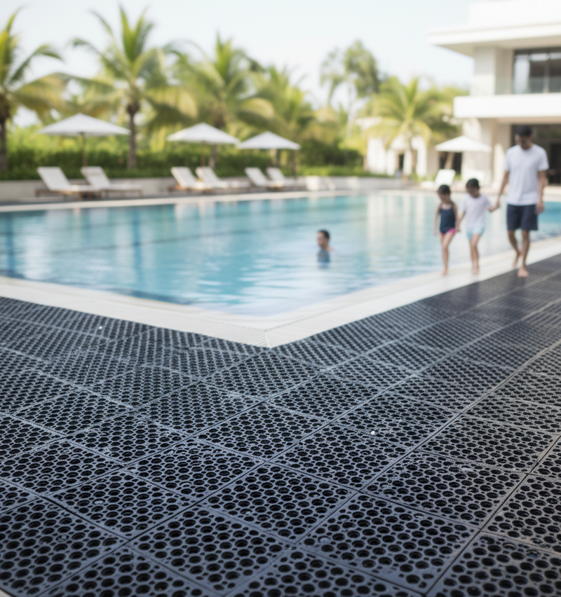 Swimming Pool Matting - Lifestyle