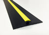 Heavy Duty 20mm Black/Yellow Rubber Floor Threshold Seal