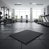 20mm Thick Interlocking Gym Tiles - CrossFit Commercial Sound Insulation Flooring