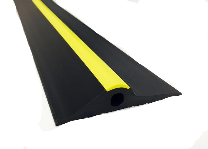 Professional 20mm Black/Yellow Rubber Floor Seal