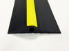 Heavy Duty 20mm Black/Yellow Rubber Floor Threshold Seal