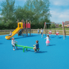 Ultramarine Blue EPDM granules wet pour rubber safety surface playground UK