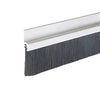 Aluminium Effect Industrial Door Brush Seals for Commercial Doors