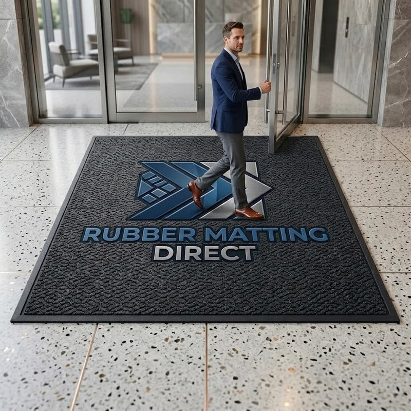 Custom Logo Mats UK | Pantone Matched Free Proof