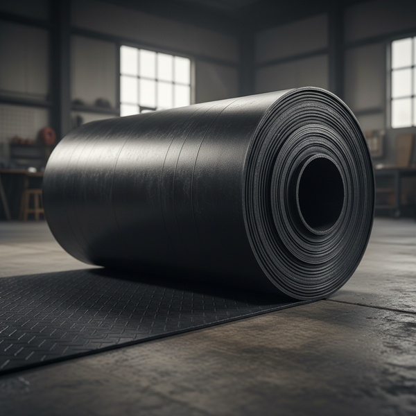 Factory Floor Rubber Sheet Industrial Grade - Google Shopping Hero Image