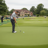 Golf club practice putting green UK