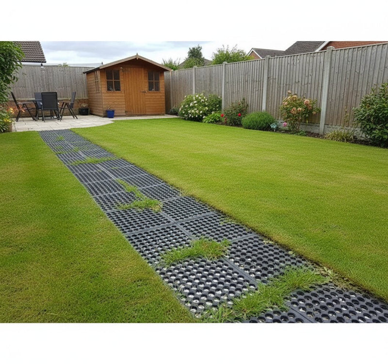 Church grounds pathway mat