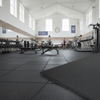 MatPro 20mm Heavy Duty Rubber Flooring in university sports hall
