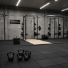 MatPro 43mm Anti-Shock Tile in British university sports centre gym