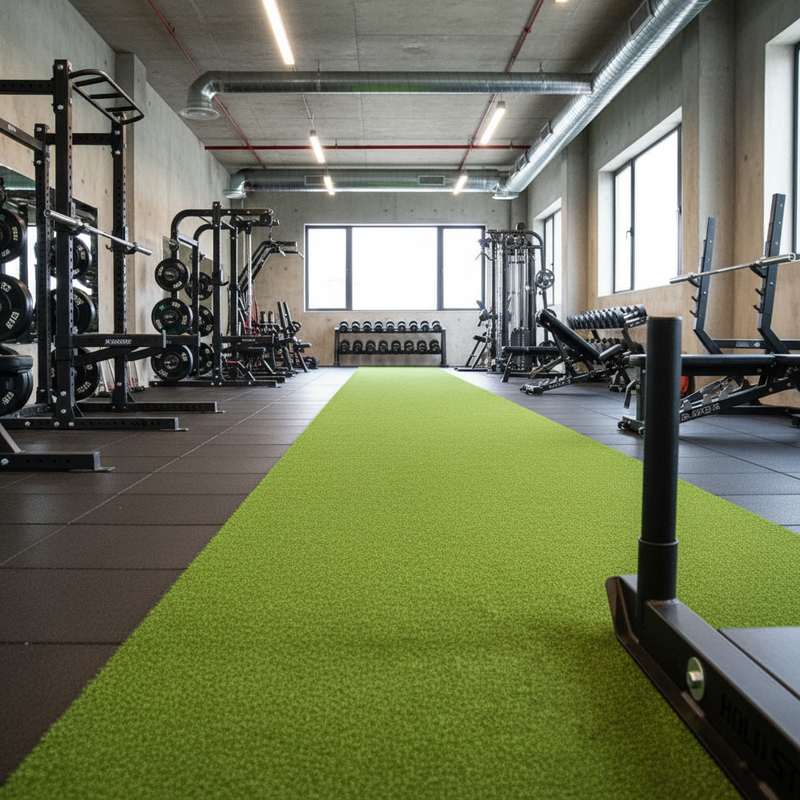 TrackMaster Indoor Sled Track for CrossFit training