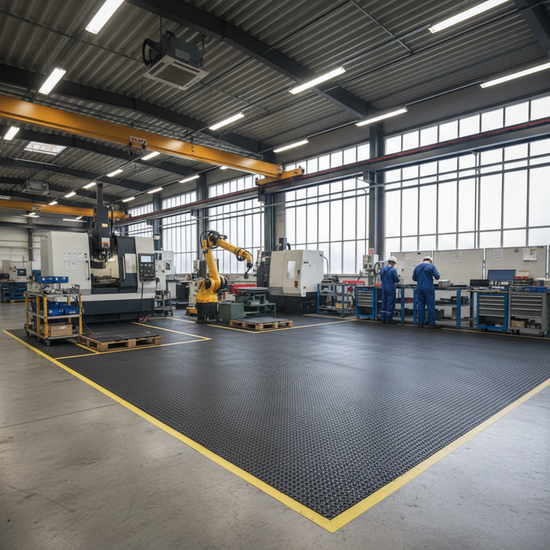 Neoprene Rubber Sheet 5mm Oil Resistant Industrial Grade - In Use