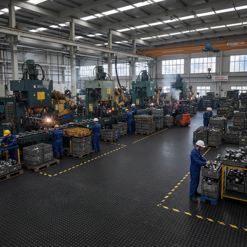 Large Rubber Sheet 1200x2000mm Industrial - Real Life Application 1
