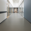 MatPro High Traffic Rubber Flooring Tiles installed in school corridor