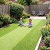 Artificial grass 15mm light green UK front garden path