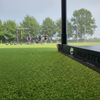 Sports club outdoor conditioning track for team training