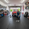 Garage Rubber Sheet Floor Protection 3-20mm Heavy Duty DIY - Real Life Application 3