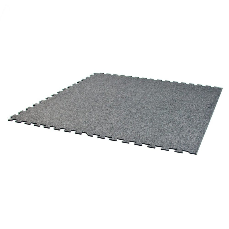 Large grey protective floor mat 1m x 1m EVA foam heavy duty