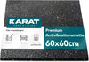 Antivibration Mat 60 x 60 cm, 2 cm Thick - Cut to Size Anti-Vibration Mat for Washing Machine & Dryer, Rubber Underlay, Washing Machine Mat, Sound Insulation Mat, Rubber Mat - Anti-Vibration Mat for UK homes and businesses