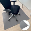 Floor Protection Mat 75 x 100 cm, Dark Grey - with Bevelled Edge - Office Chair Underlay Made of PVC, Floor Protection, Underlay Mat, Protective Mat for Laminate, Parquet, Hard Floors - Floor Protection Mat for UK homes and businesses