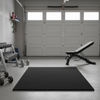 MatPro 11mm Heavy Duty Gym Mats in home garage gym with dumbbells and weight bench