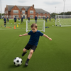 School football training synthetic grass UK