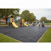 SafeStep playground safety mats beneath slide in UK park play area