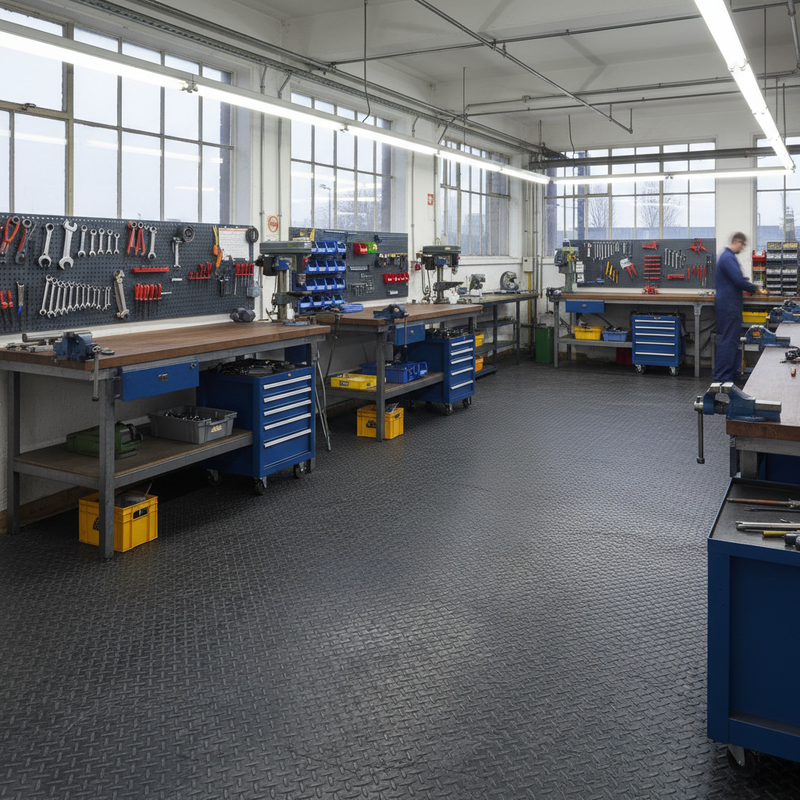 Rubber Sheet 1m x 2m Pre-Cut Industrial Grade Heavy Duty - Real Life Application 2