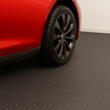 Non-Slip Heavy Duty Rubber Flooring Rolls with Studded Dot Penny Pattern for Maximum Safety
