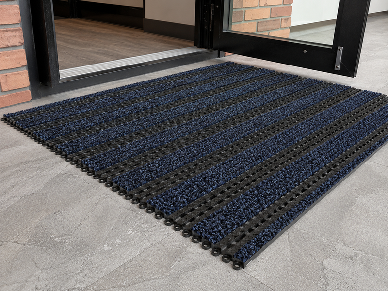Modular Entrance Matwell Tiles | 16mm Commercial Entrance Mat System | Cut to Fit | Multiple Colours