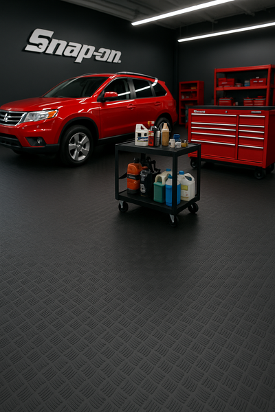 Checker Plate Rubber Flooring – Heavy-Duty, Anti-Slip Surface for Industrial & Commercial Use