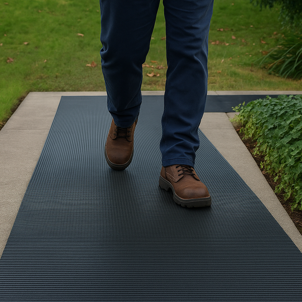Non-Slip Rubber Flooring Fine Rib Roll for Enhanced Safety and Comfort - Image 4 - Rubber Matting Direct UK