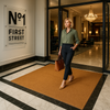 Heavy-Duty Coir Entrance Mat – Natural, Non-Slip & Stylish Front Door Protection